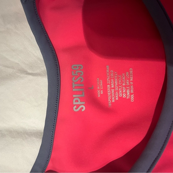 Splits59 workout set ,coral & gray,beautiful combo - Picture 5 of 7